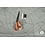 Coupon 380 French terry grijs met spinnenwebben 180 x 160 cm