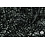 Coupon 431 Polyester tricot zwart wit strepenpatroon 180 x 150 cm