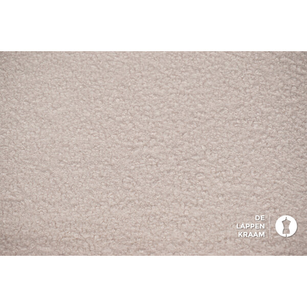 Boucle stof soft pink