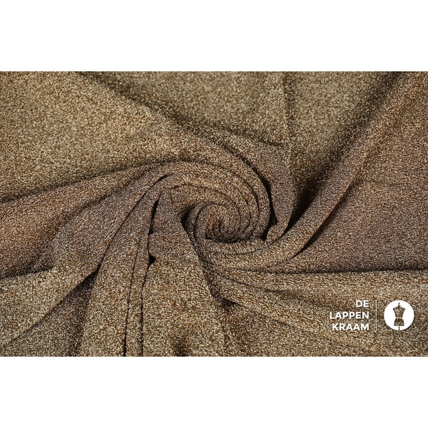 A la Ville Lurex tricot stof goud