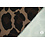 Grote panterprint bruin