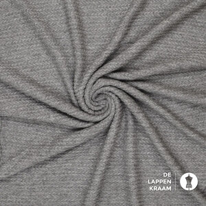 Angora gebreid grijs