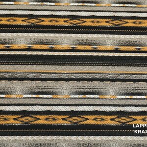 Veiling 2 september Coupon 27 Jacquard in boho style beige 180 x 150 cm