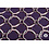 Coupon 243 Punta paars met grijze ringen 170 x 150 cm
