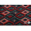 Veiling 2 september Coupon 353 Angora tricot met ruitjes in paars, roze en rood 170 x 160 cm