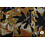Veiling 2 september Coupon 447 Angora tricot met gevlekt dessin in geel, paars en grijs 170 x 160 cm