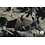 Veiling 2 september Coupon 467 Angora tricot met gevlekt dessin in lila, beige en grijs 170 x 160 cm