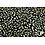 Veiling 2 september Coupon 468 Punta donkerblauw met druppels in wit, bruin en geel 170 x 150 cm