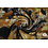 Veiling 2 september Coupon 447 Angora tricot met gevlekt dessin in geel, paars en grijs 170 x 160 cm