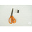 Veiling 2 september Coupon 658 Punta roomwit gestikt in boogjespatroon 170 x 150 cm
