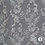 Polyester jacquard met glansdraad zilvergrijs