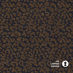  Jeans met bruine panter-chenille