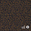 Jeans met bruine panter-chenille