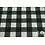 Veiling 2 september Coupon 706 Geblokte katoenen twill in zwart-wit 170 x 150cm