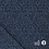 Jeans met donkerblauwe panter-chenille