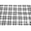 Coupon 737 Flanel in zwart witte ruit 180 x 145cm