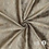 Polyester jacquard met glansdraad beige