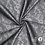 Polyester jacquard met glansdraad zilvergrijs
