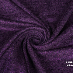  Gebreid stof met lurex paars