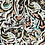 Viscose tricot stof met paisley dessin