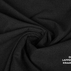 A la Ville Gabardine twill fluweel zwart