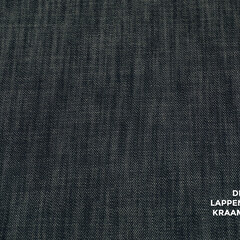 A la Ville Denim grof geweven donkerblauw