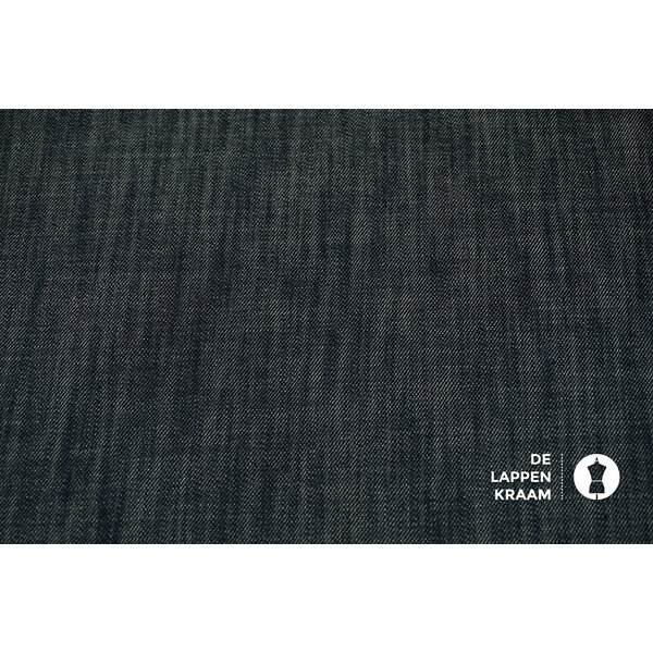 A la Ville Denim stof grof geweven donkerblauw