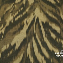  Viscose met beige strepen