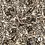 SALE Viscose stof met abstracte dierenprint en lurex