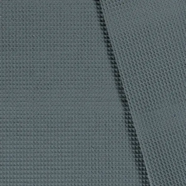 Wafeldoek jeansblauw