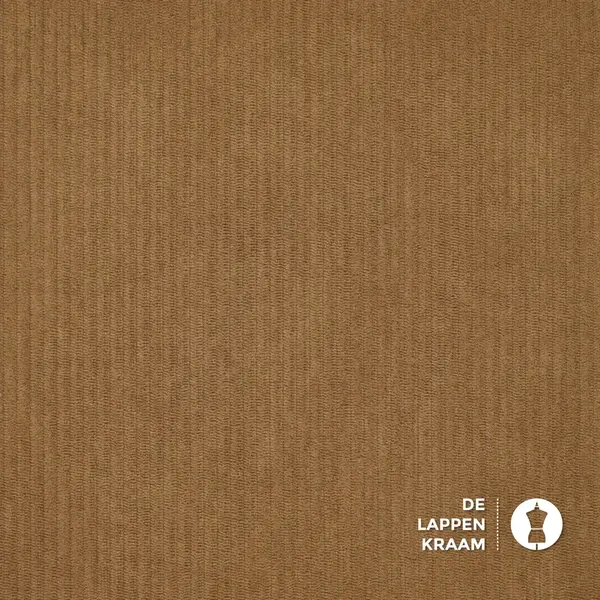 Soepele ribstof camel