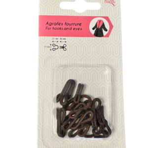  Bonthaak en oog bruin set van 5