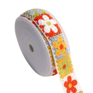  Gehaakt band "granny style"