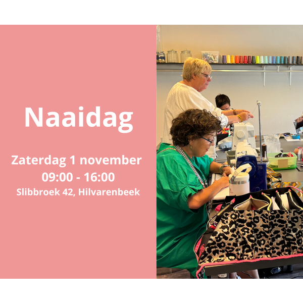 Naaidag bij De Lappenkraam - 1 november