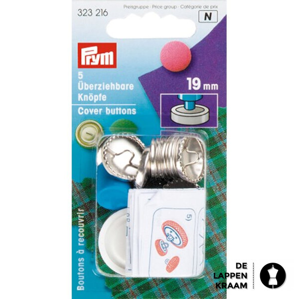 Prym Pic Pac knopen 19mm doosje 5 st