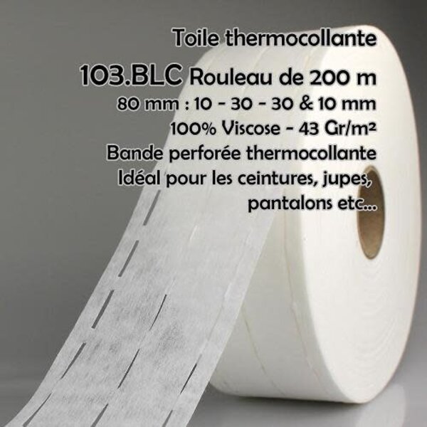 Tailleband Vlieseline 10-30-30-10
