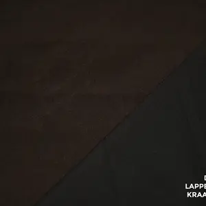  Scuba suede donkerbruin