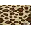 Gekookte wol stof met 3d panterprint