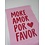 Loop&Label Label  "More amor por favor"