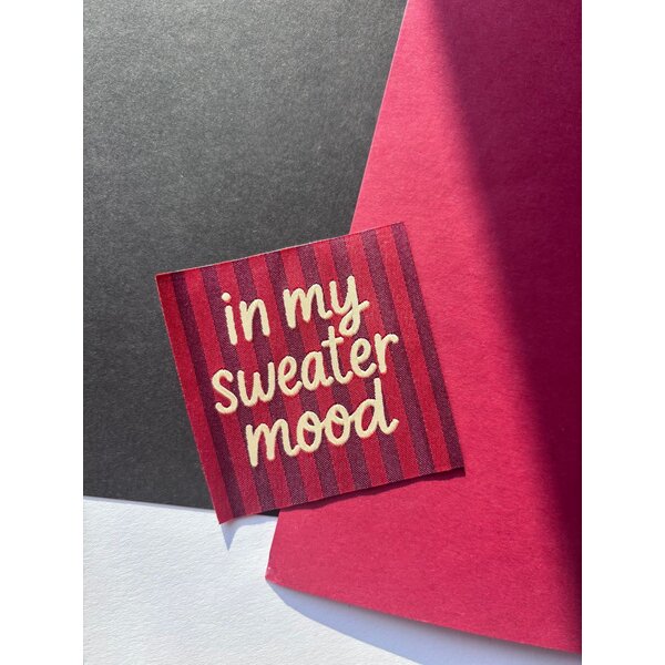 Loop&Label Label  "In my sweater mood"