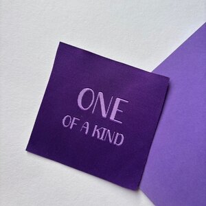 Loop&Label Label  "One of a kind"