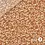 Coupon 11 Gekookte wol caramel met witte panterprint 100 x 160 cm