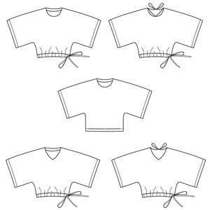 Bel'Etoile Naaipatroon Vita  blouse