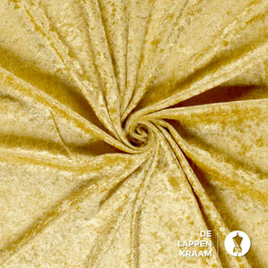  Velours de panne goud