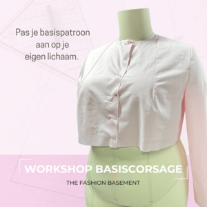  Workshop The Fashion Basement Blouse/jurk - Zaterdag 13 juni 2026
