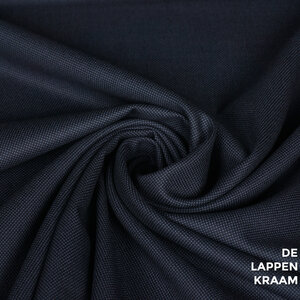  Geweven stof in donkerblauw