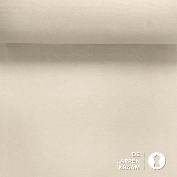 Basic Boordstof lichtbeige