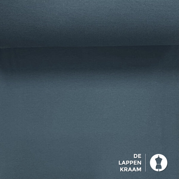 Basic Boordstof jeansblauw