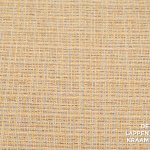  Grof geweven stof in Chanel-style zachtgeel