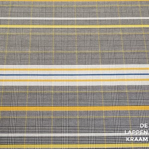  Terlenka met grijs gele ruit